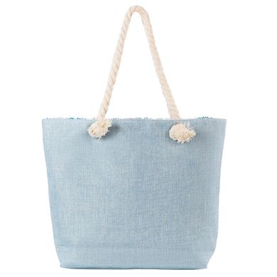 Жіноча пляжна тканинна сумка ETERNO (Етерн) ETA29355-2 Блакитний