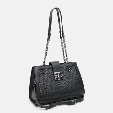 Жіноча шкіряна сумка Ricco Grande K1599-black