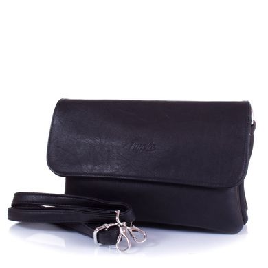 Жіноча сумка-клатч з якісного шкірозамінника AMELIE GALANTI (АМЕЛИ Галант) A8188-black Чорний