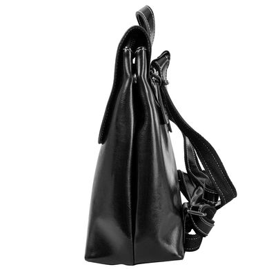 Женский кожаный рюкзак ETERNO (ЭТЕРНО) RB-GR3-6095A-BP Черный