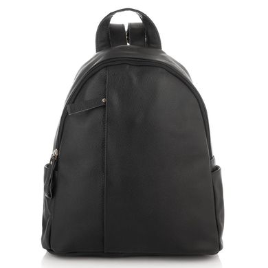 Городской средний женский рюкзак из натуральной кожи Olivia Leather NM20-W009A Черный