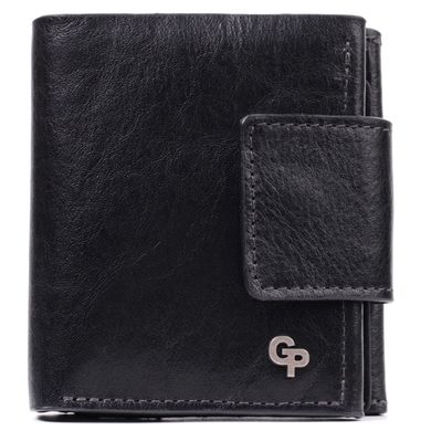 Шикарний гаманець з безліччю відділень із люксової натуральної шкіри GRANDE PELLE 22573 Чорний