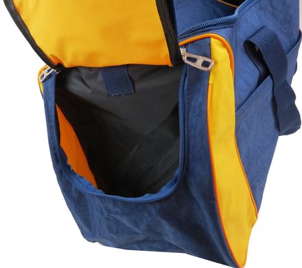 Дорожня сумка 59L Wallaby, Україна 447-9 синій з жовтим