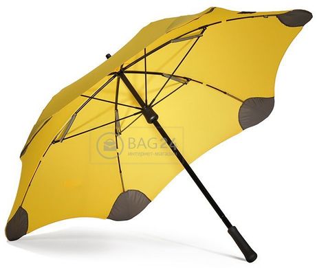 Гарна жовта механічна жіноча парасолька, протиштормова BLUNT Bl-mini-yellow, Жовтий