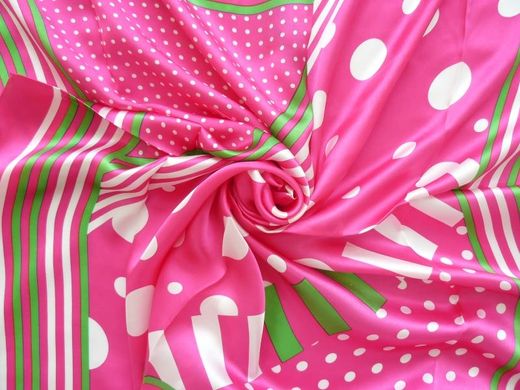 Ярко розовый женский платок ETERNO ES2027, Розовый