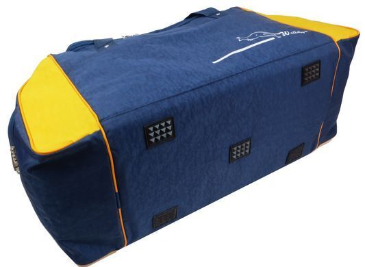 Дорожная сумка 59L Wallaby, Украина 447-9 синий с желтым
