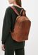Жіночий рудий шкіряний рюкзак TARWA RB-2008-3md середнього розміру Коричневий