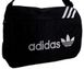 Надійна сумка відомого бренду Adidas 00738, Чорний