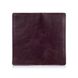 Зносостійкий темно фіолетовий шкіряний гаманець на 14 карт
