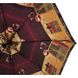 Зонт женский полуавтомат AIRTON (АЭРТОН) Z3635-31 Бордовый