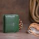 Маленький гаманець на кнопці жіночий ST Leather 19233 Зелений