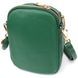 Интересная сумка для женщин из мягкой натуральной кожи Vintage 22341 Зеленая