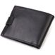 Классический мужской бумажник из натуральной гладкой кожи CANPELLINI 21792 Черный