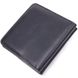 Компактний жіночий гаманець із натуральної гладкої шкіри KARYA 21432 Чорний