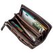 Жіночий вертикальний гаманець-клатч Boston 18800 Коричневий