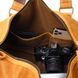 Вместительная дорожная сумка из натуральной винтажной кожи Vintage 22140 Светло-коричневая