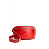 Натуральная кожаная поясная сумка красная Blanknote TW-BeltBag-red-ksr фото
