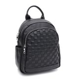 Женский кожаный рюкзак Ricco Grande K18885bl-black фото