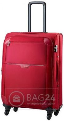 Цікавий валіза червоного кольору CARLTON 092J455; 22, Червоний