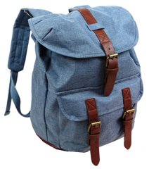 Городской рюкзак городской 20L Retro-Ruscksack голубой