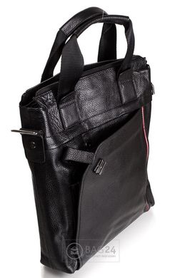 Современная мужская кожаная сумка ETERNO DS7702-2-black, Черный