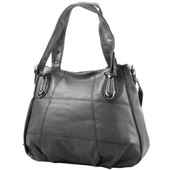 Женская сумка из качественного кожезаменителя VALIRIA FASHION (ВАЛИРИЯ ФЭШН) DET1835-9 Серый