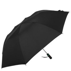 Протиштормова парасолька чоловіча напівавтомат FULTON (Фултон), модель Windbreaker FULU801-Black Чорна