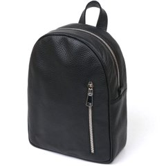 Компактный женский рюкзак из натуральной кожи Shvigel 16317 Черный
