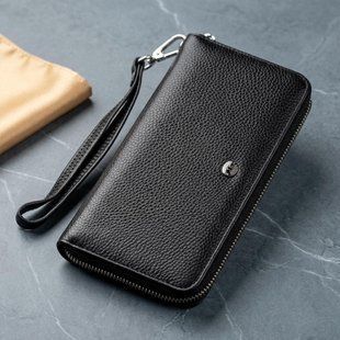Изящный женский кошелек-клатч ST Leather 18852 Черный