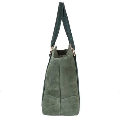 Женская замшевая сумка LASKARA (ЛАСКАРА) LK-DD210-olive Зеленый