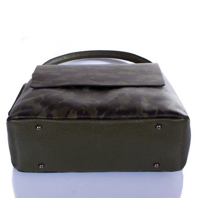 Женская кожаная сумка DESISAN (ДЕСИСАН) SHI1518-4 Зеленый