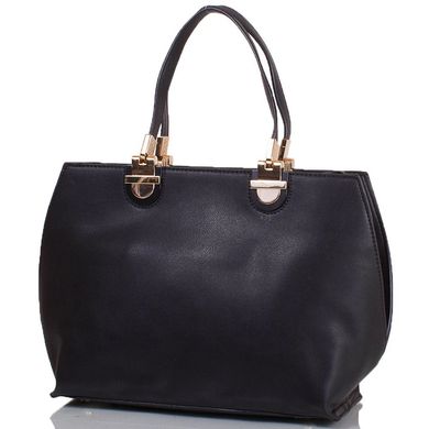 Жіноча сумка з якісного шкірозамінника ANNA & LI (АННА І ЛІ) TU14469-black Чорний