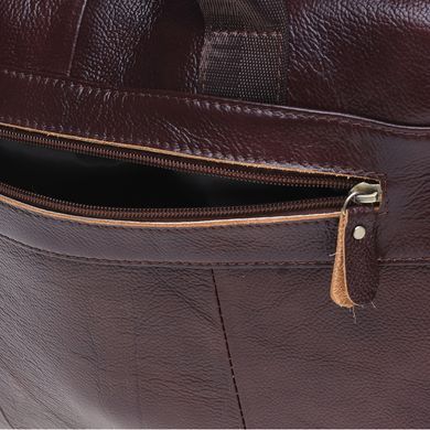 Мужская кожаная сумка Borsa Leather K11118-brown