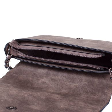 Женская сумка-клатч из качественного кожезаменителя AMELIE GALANTI (АМЕЛИ ГАЛАНТИ) A981046-muddy Коричневый