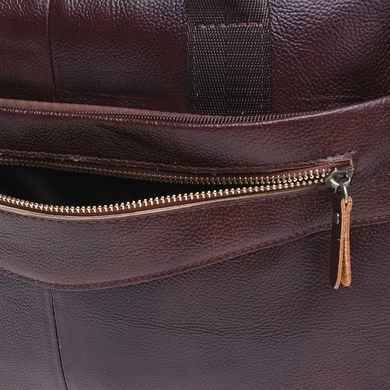 Мужская кожаная сумка Borsa Leather K11118-brown