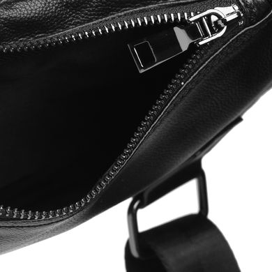 Мужской кожаный рюкзак Borsa Leather k1320-black