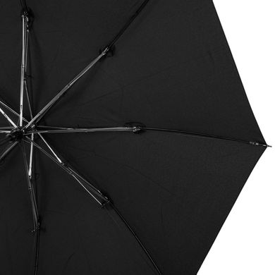 Противоштормовой зонт мужской полуавтомат FULTON (ФУЛТОН), модель Windbreaker FULU801-Black Черный