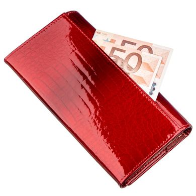 Лаковий жіночий гаманець ST Leather 18903 Червоний