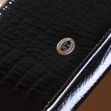 Кошелек женский ST Leather 18373 (S1201A) средний размер Черный
