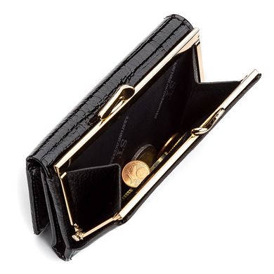 Гаманець жіночий ST Leather 18373 (S1201A) середній розмір Чорний