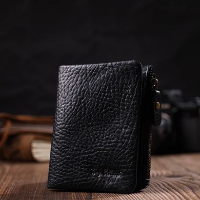 Маленький та місткий гаманець з натуральної шкіри Tony Bellucci 22021 Синій