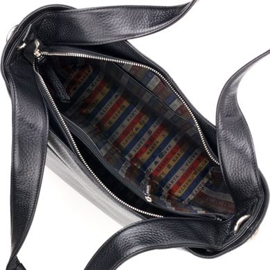Вместительная женская сумка-шоппер с карманами KARYA 20877 Черный