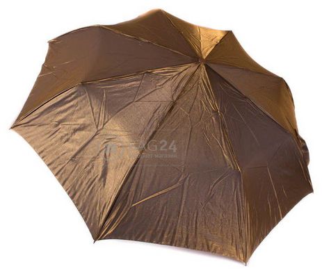 Гарна жіноча парасолька автомат ТРИ СЛОНА WL3880-3, Коричневий