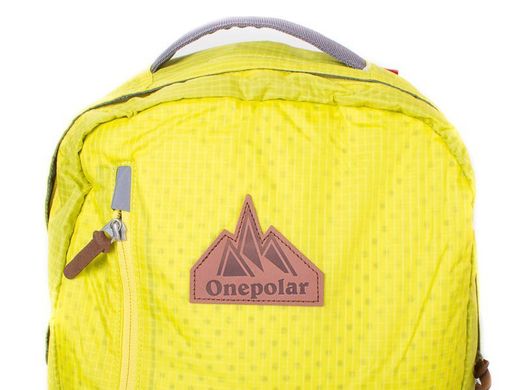 Женский рюкзак с карманом для ноутбука ONEPOLAR (ВАНПОЛАР) W1766-yellow Желтый