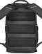 Деловой рюкзак со светоотражающими вставками 17L Topmove черный с серым
