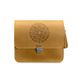 Натуральная кожаная женская бохо-сумка Лилу желтая Crazy Horse Blanknote BN-BAG-3-ylw-kr-man