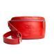 Натуральная кожаная поясная сумка красная Blanknote TW-BeltBag-red-ksr