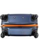 Валіза велика на 4-х колесах ROGAL (роги) RGL720L-dark-blue-orange Синя