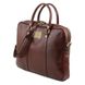 TL141283 Темно-коричневый Prato - Эксклюзивная кожаная сумка для ноутбука от Tuscany