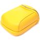 Оригінальна сумка для жінок з м'якої натуральної шкіри Vintage 22342 Жовтий